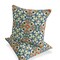 Edge Collections - 16-inch x 16-inch x 5-inch - Blue - Floral Decorative Throw Pillows for Indoor and Outdoor Use - 2 Pieces